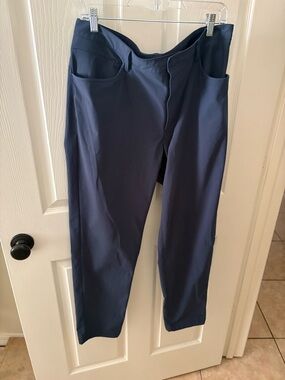all in motion Men's Navy Stretch Chinos Golf Pants 36x30